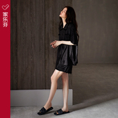 黑色高级感套装 凉感睡衣女莫代尔夏季 家居服夏款 冰丝薄款 短袖 短裤