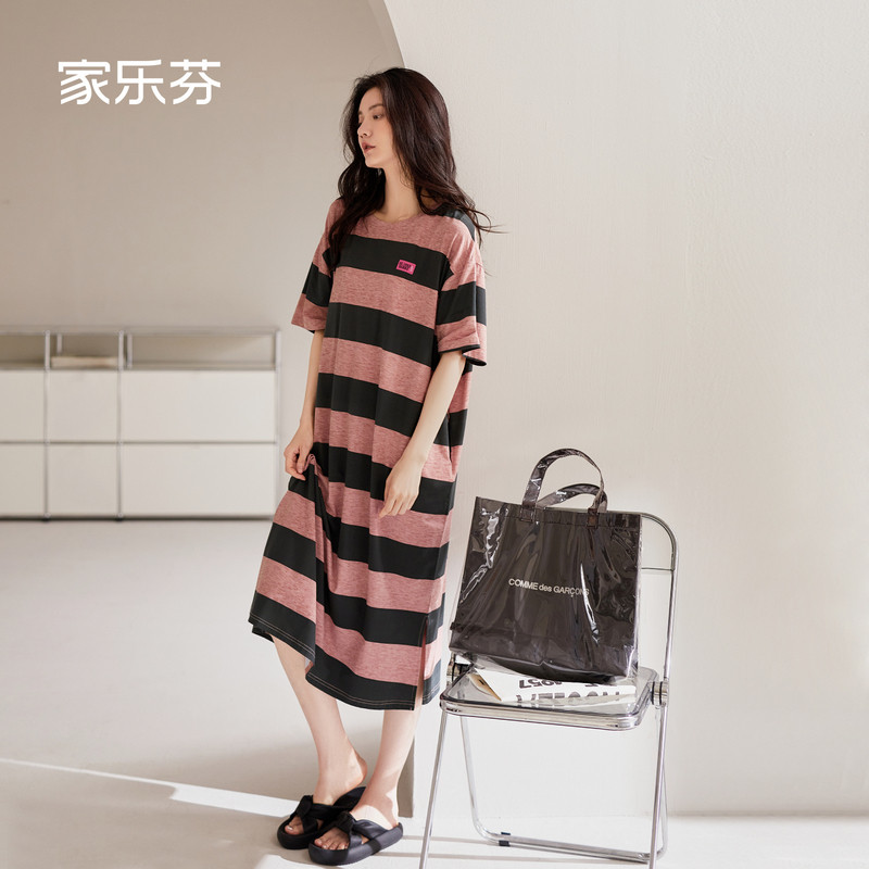 【商场同款】家乐芬睡裙女莫代尔图片