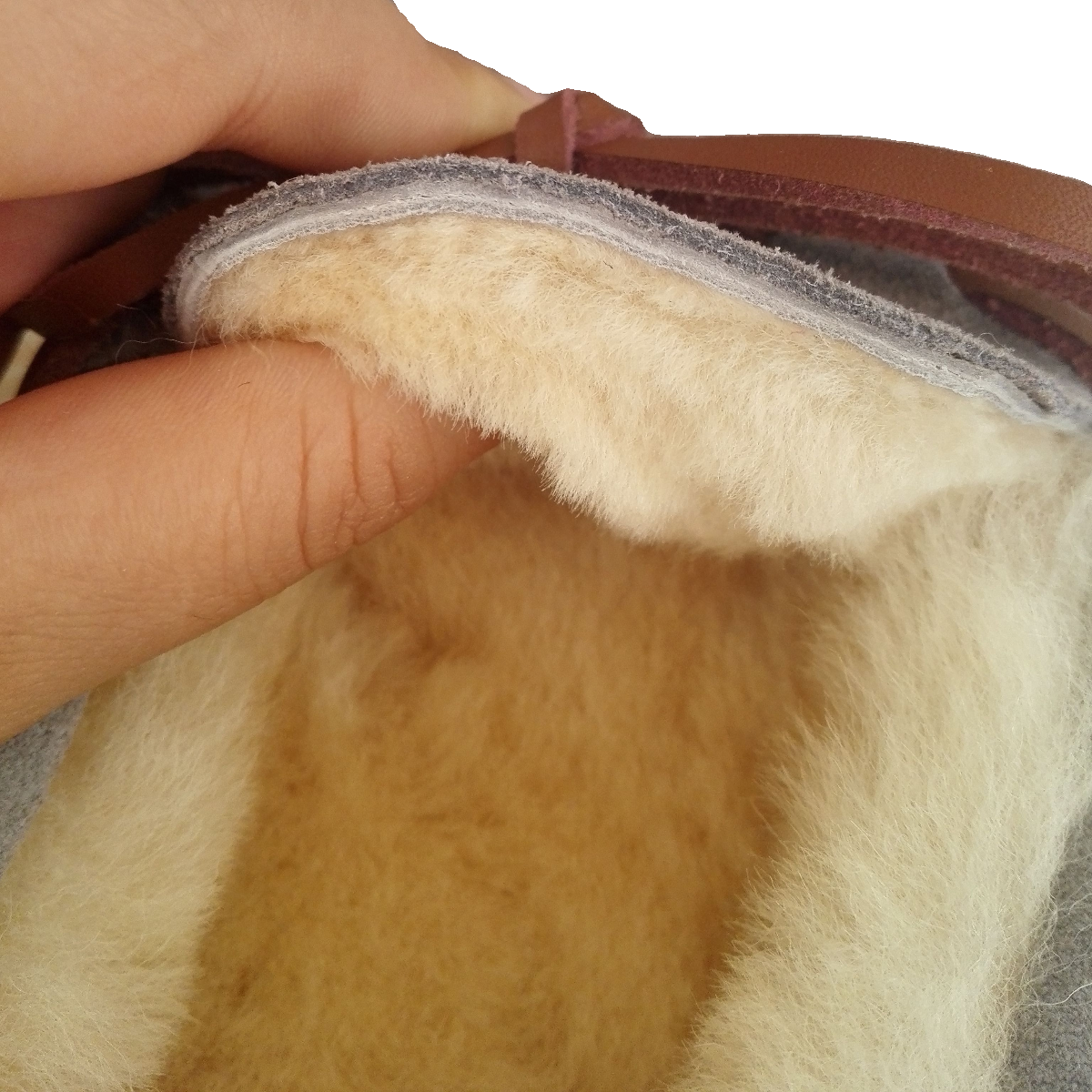 真皮羊毛豆豆鞋女真皮羊毛加绒冬季防滑保暖平底单鞋,女鞋,棉鞋,淘宝优惠券,粉丝福利购,淘宝优惠卷