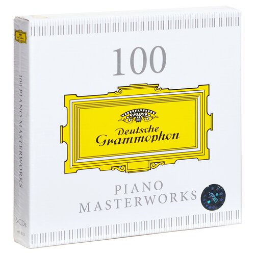 【进口德版】100首钢琴作品 5CD 100 Piano Masterworks