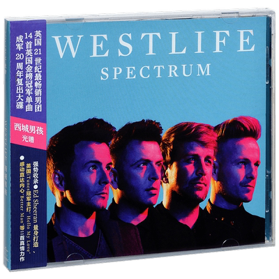 正版 Westlife Spectrum 西城男孩 光谱专辑CD