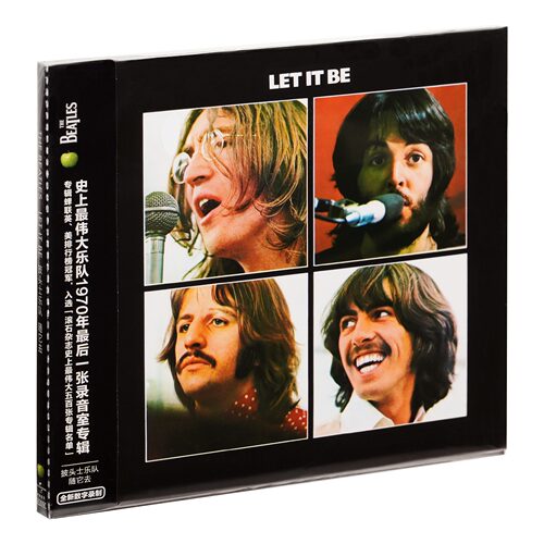 正版 披头士乐队 随它去 专辑The Beatles Let It Be CD