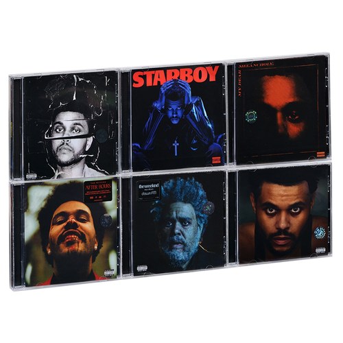 【进口欧版】盆栽哥威肯6张专辑套装 The Weeknd 6CD