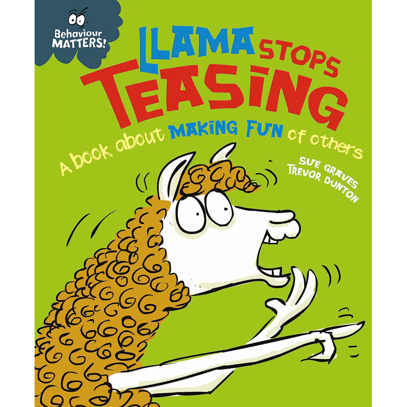 【预售】英文原版Behaviour Matters Llama Stops Teasing行为很重要骆驼停止取笑 Franklin Watts Sue Graves儿童教育故事书籍