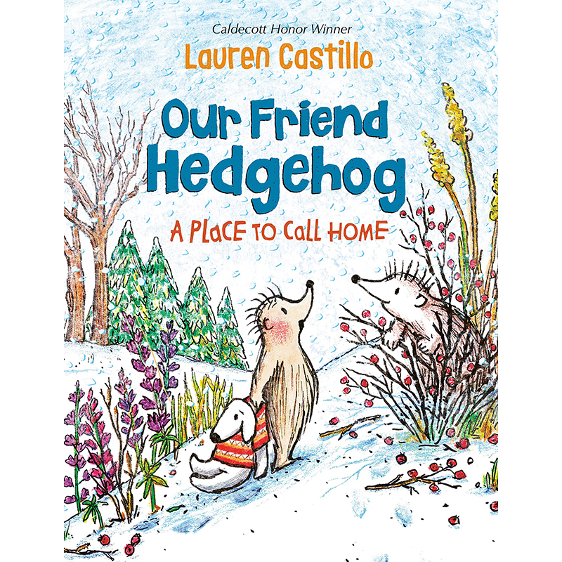 【预售】英文原版 Our Friend Hedgehog A Place to Call Home我们的朋友刺猬:一个称之为家的地方 Lauren Castillo儿童书籍