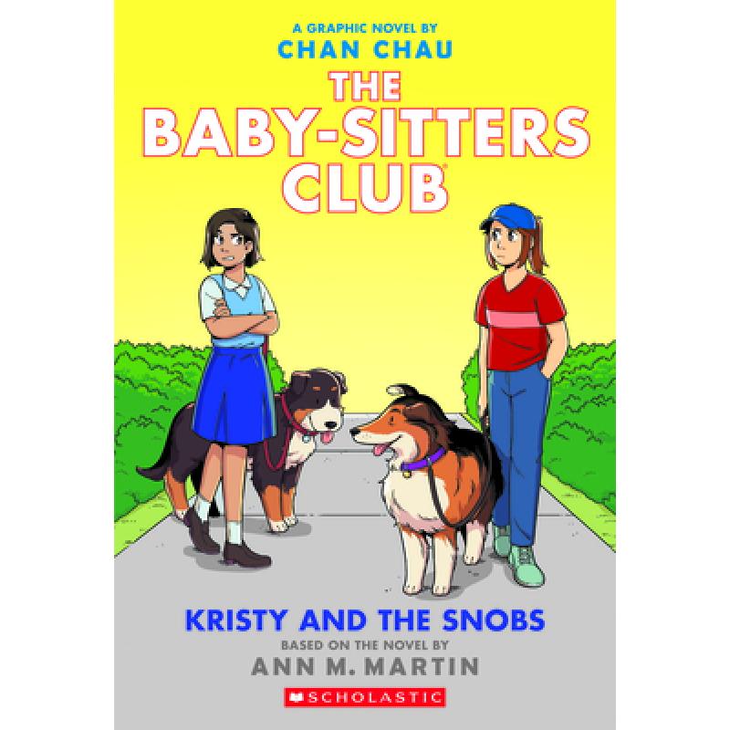 【现货】英文原版 Baby-sitters Club保姆俱乐部10克里斯蒂和势利鬼Kristy and the Snobs儿童英语趣味阅读章节漫画儿童故事书籍