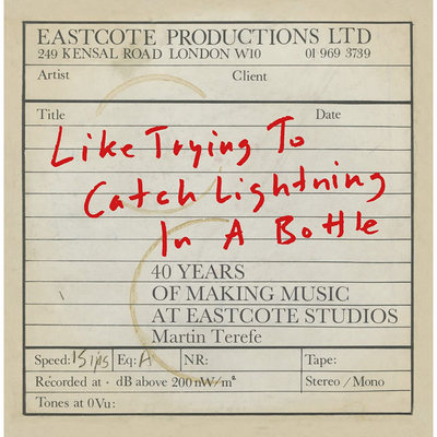 【预售】英文原版 Like Trying to Catch Lightning in a Bottle 40 Years of Making Music at Eastcote Studios音乐创作艺术书籍