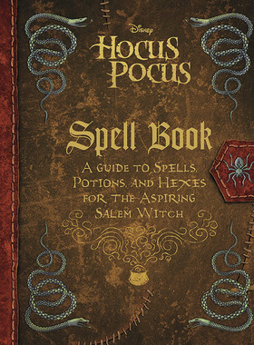【现货】英文原版 The Hocus Pocus Spell Book 骗局 魔法书 DISNEY PRESS Eric Geron 课外阅读睡前魔法故事儿童绘本书籍
