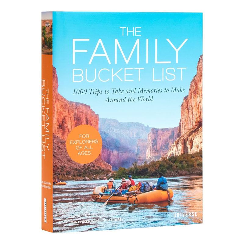 【现货】英文原版The Family Bucket List家庭遗愿清单:1000次环球旅行和回忆 Universe旅游回忆录书籍