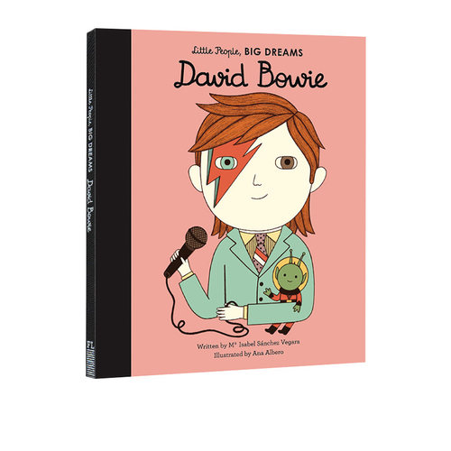 【现货】英文原版 David Bowie大卫鲍威 Little People Big Dreams小人物大梦想系列男孩篇 儿童艺术启蒙绘本励志儿童英语图画书籍