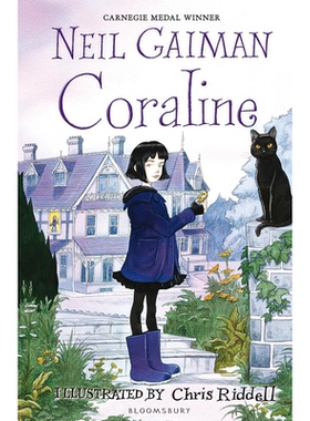【现货】英文原版 鬼妈妈  Coraline  Neil Gaiman 青少年动画电影原著小说书籍