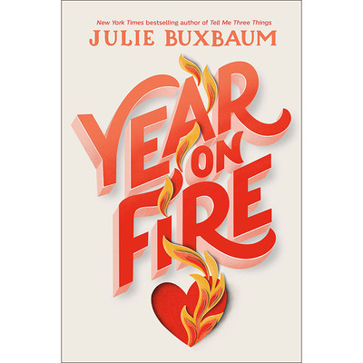 【预售】英文原版 Year on Fire 精装 着火的一年 Julie Buxbaum 探索谎言的致盲力量初恋的魔力文学书籍