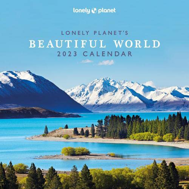 【现货】英文原版 孤独星球的美丽世界2023年日历 Lonely Planet'S Beautiful World 2023 Calendar 1 旅游景点日历本书籍