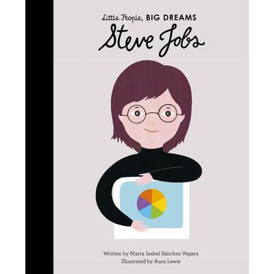 【现货】英文原版 小男孩大梦想 乔布斯 Steve Jobs 精装 儿童读物名人传记启蒙励志学习儿童英语绘本书籍