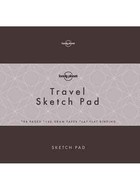 【现货】英文原版LP孤独星球 Lonely Planet's Travel Sketch Pad1 旅行素描本2018年第1版旅游指南