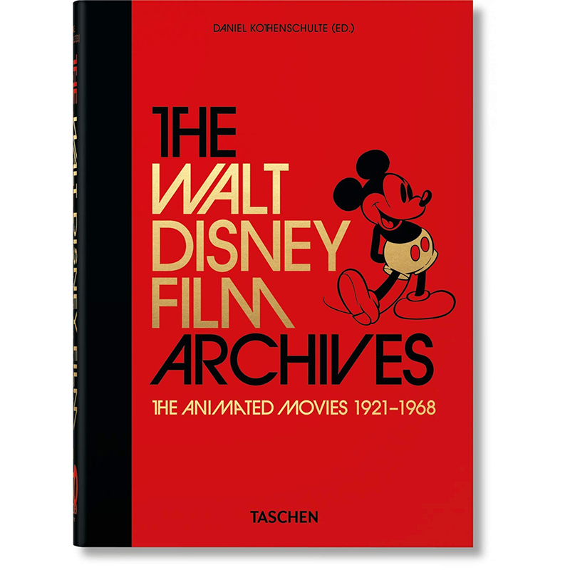 【现货】英文原版 The Walt Disney Film Archives华特迪士尼电影档案Taschen Daniel Kothenschulte动画幕后照片故事草图艺术书籍