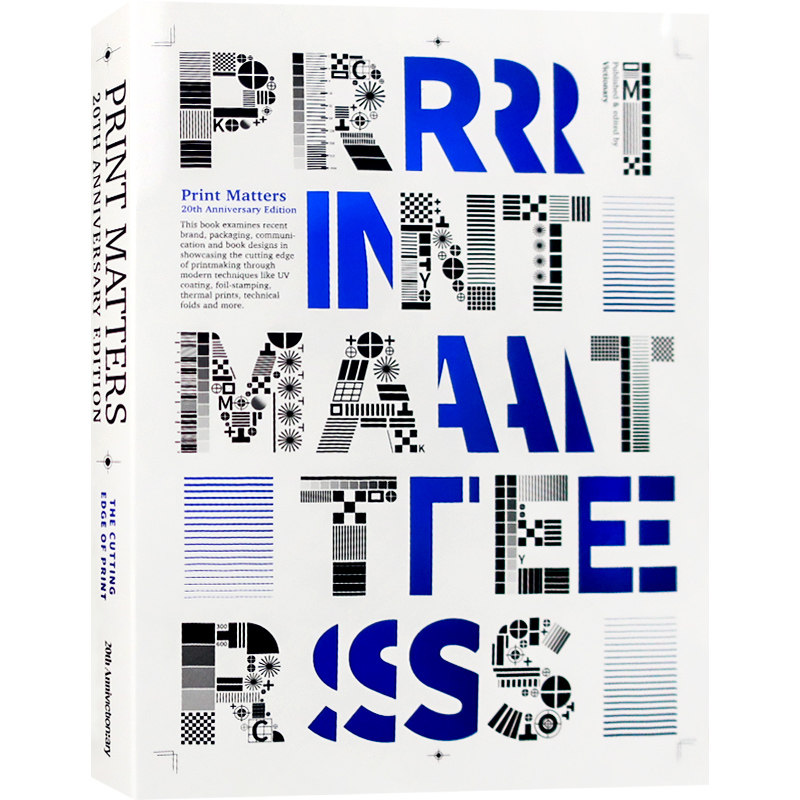 【现货】英文原版 Print Matters 20Th Anniversary Edition 印刷事项 20周年纪念版 封面设计教程案例平面设计书籍