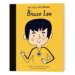 【现货】英文原版 小男孩大梦想 李小龙 Bruce Lee 亲子共读名人传记科普励志学习儿童英语绘本书籍