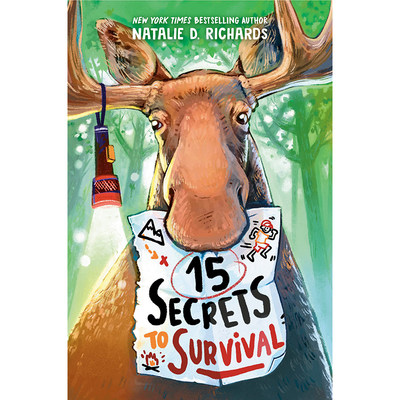 【预售】英文原版 15 Secrets to Survival 生存的15个秘密 RH Childrens Books Natalie D. Richards 生存指南插画绘本儿童书籍