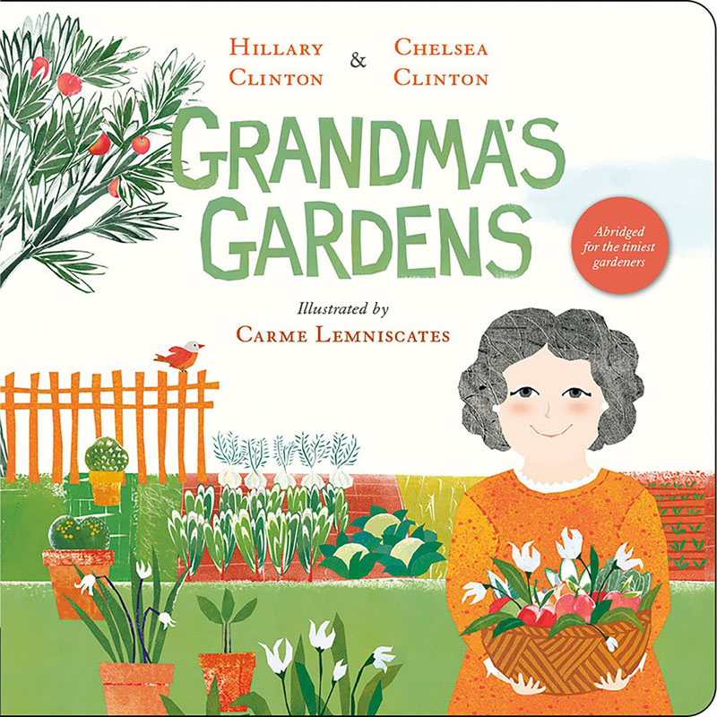 【预售】英文原版Grandma's Gardens Philomel Books奶奶的花园儿童插画故事绘本书籍-封面