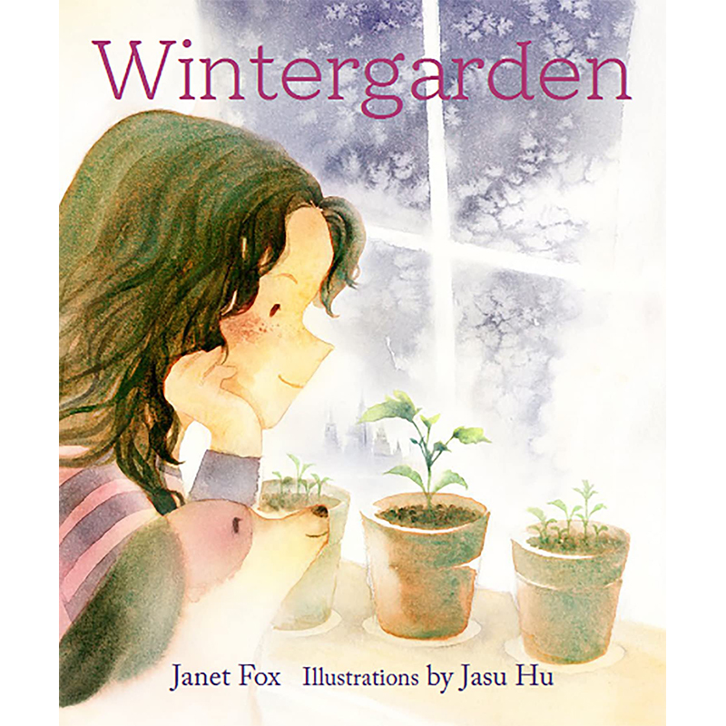 【预售】英文原版 Wintergarden冬景花园 Neal Porter Books Janet Fox课外读物分享种植和收获插画故事儿童书籍