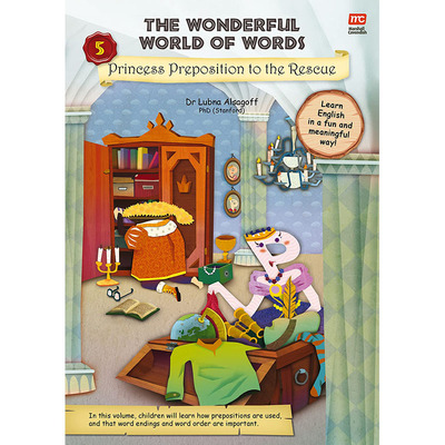 【现货】英文原版 Wow V5 Princess Preposition To The Rescue 公主营救介词 儿童童话故事书单词启蒙英语阅读素养儿童语言学习书