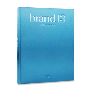 【现货首发】brand13 第十三卷品牌视觉设计年鉴年度创作作品集视觉设计案例CI VI 包装标志字体平面设计书籍