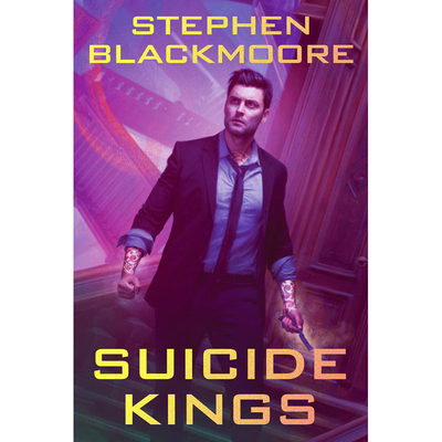 【预售】英文原版 Suicide Kings 自*国王 Stephen Blackmoore 在充满复仇女神神秘谋*和不安分的鬼魂的世界的故事奇幻小说书籍