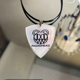 Radiohead电台司令乐队周边项链配饰专辑唱片摇滚朋克徽章钥匙扣