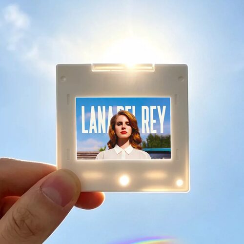 Lana Del Rey 打雷姐周边胶片菲林塑料片夹钥匙扣冰箱贴专辑挂件