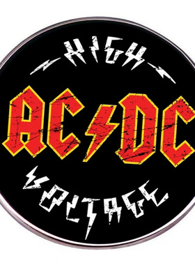 ACDC摇滚乐队胸针澳大利亚朋克音乐别针金属合金徽章配饰