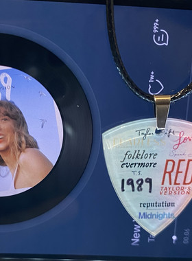 TaylorSwift项链专辑字体集合