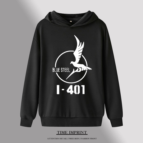 苍蓝钢铁伊欧娜连帽圆领卫衣