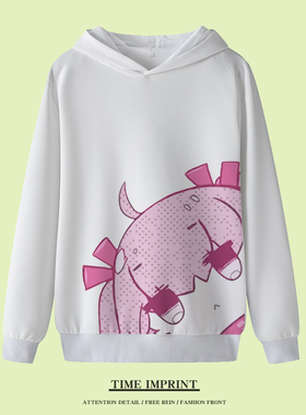 2024新款哔咔娘卫衣jm痛衣动漫禁漫娘定制衣服二次元cos装长袖T服