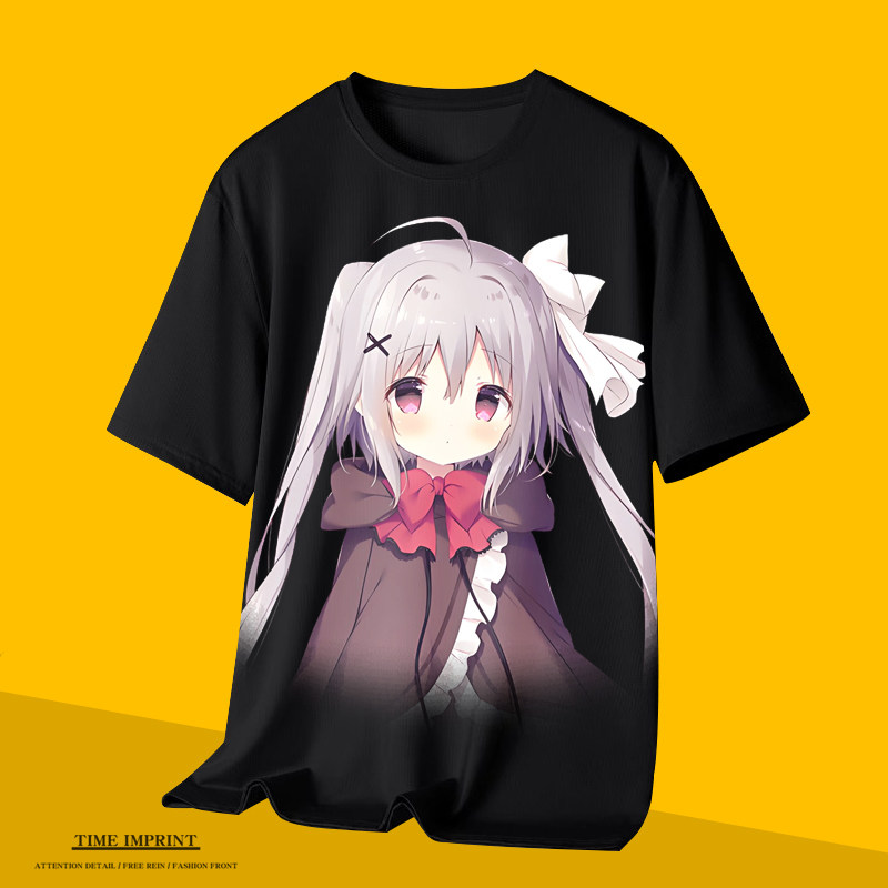 星空列车与白的旅行T恤短袖游戏速干网眼定制痛衣服二次元汗衫潮