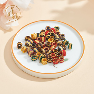 芊雅精工手工编织72号平结圈手链项链绳收尾扣装饰圈