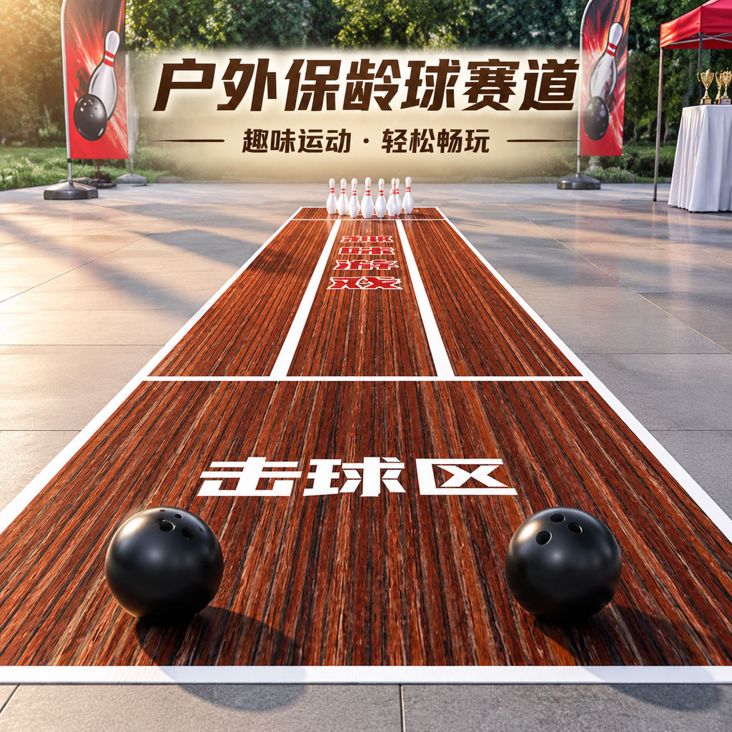 保龄球赛道布儿童大号成人趣味图片