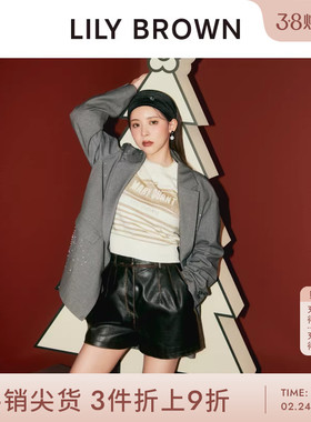 LILY BROWN秋冬款 CANDY钻饰气质翻领西装外套LWFJ245803