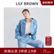 LILY BROWN春夏款 CANDY钻饰休闲风翻领牛仔外套LWFJ251803