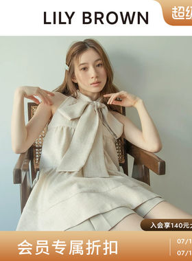 LILYBROWN微透泡泡袖雪纺衬衫