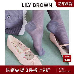 百搭平底单鞋 仿皮圆头芭蕾舞鞋 LWGS251309 BROWN春夏款 LILY