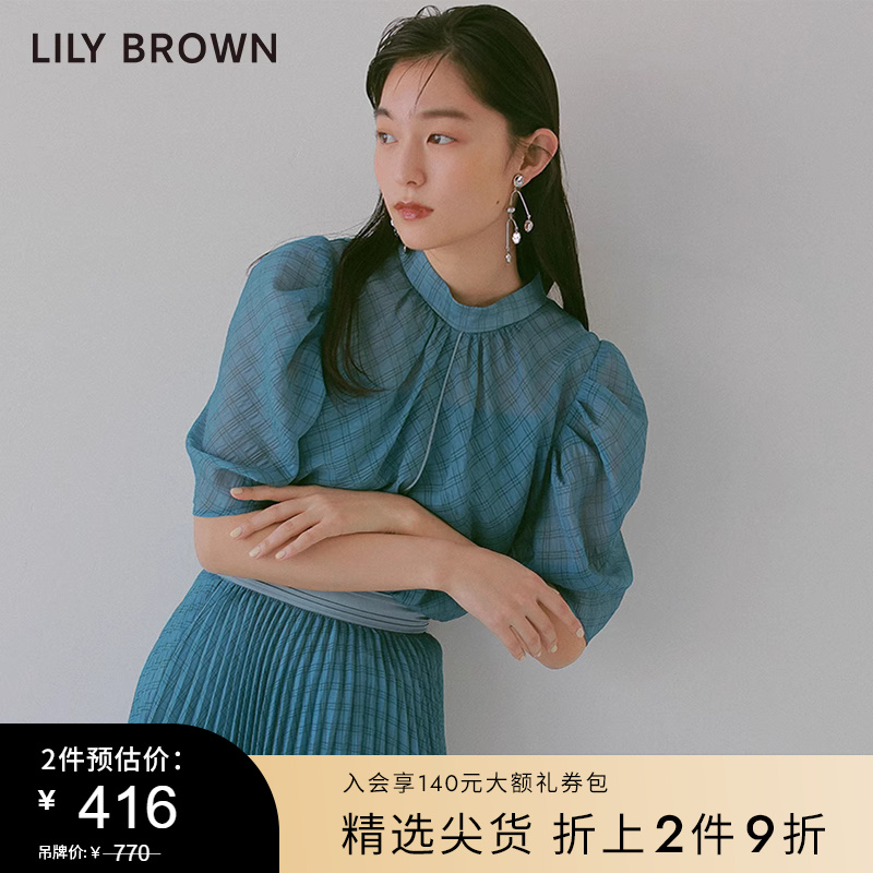 LilyBrown雪纺衫春夏新品