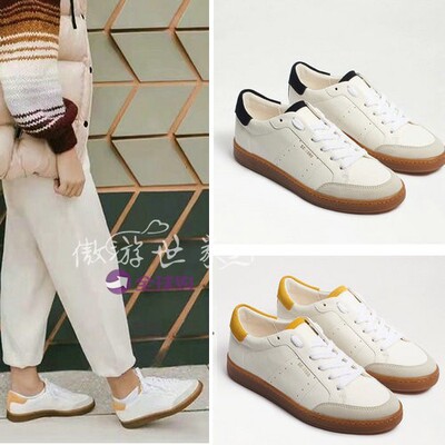 Sam休闲平跟圆头运动鞋女鞋代购