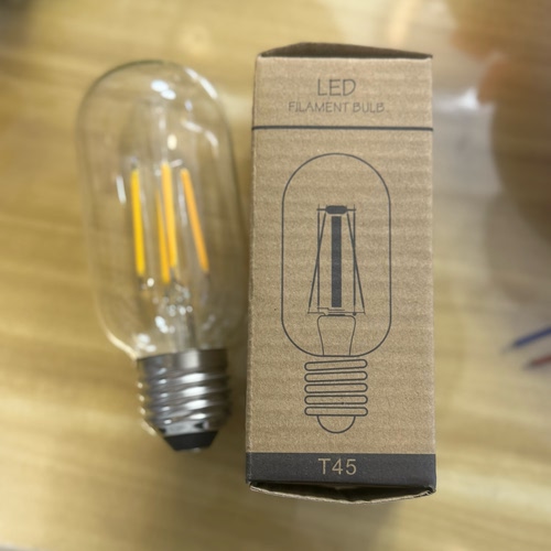 ST45复古灯泡LED4W圆柱形灯泡长形灯泡E27大螺口灯泡复古灯丝泡