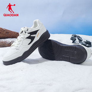 乔丹女款二棉鞋官方正品2026春季新款加绒保暖鞋休闲防滑耐磨女鞋