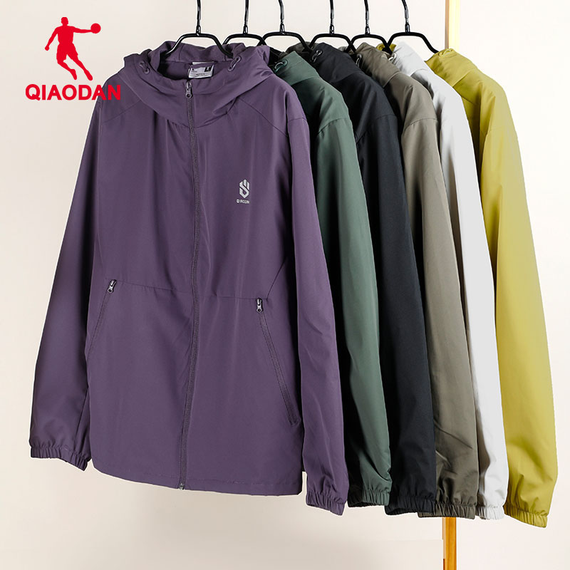 乔丹男款外衣官方正品2025秋冬季新款户外运动休闲防风保暖卫衣男