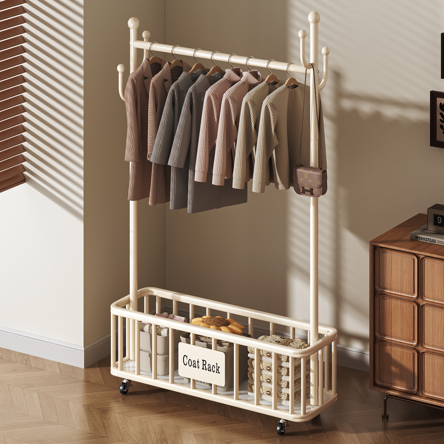 【1件好的>n件差的】挂衣架落地