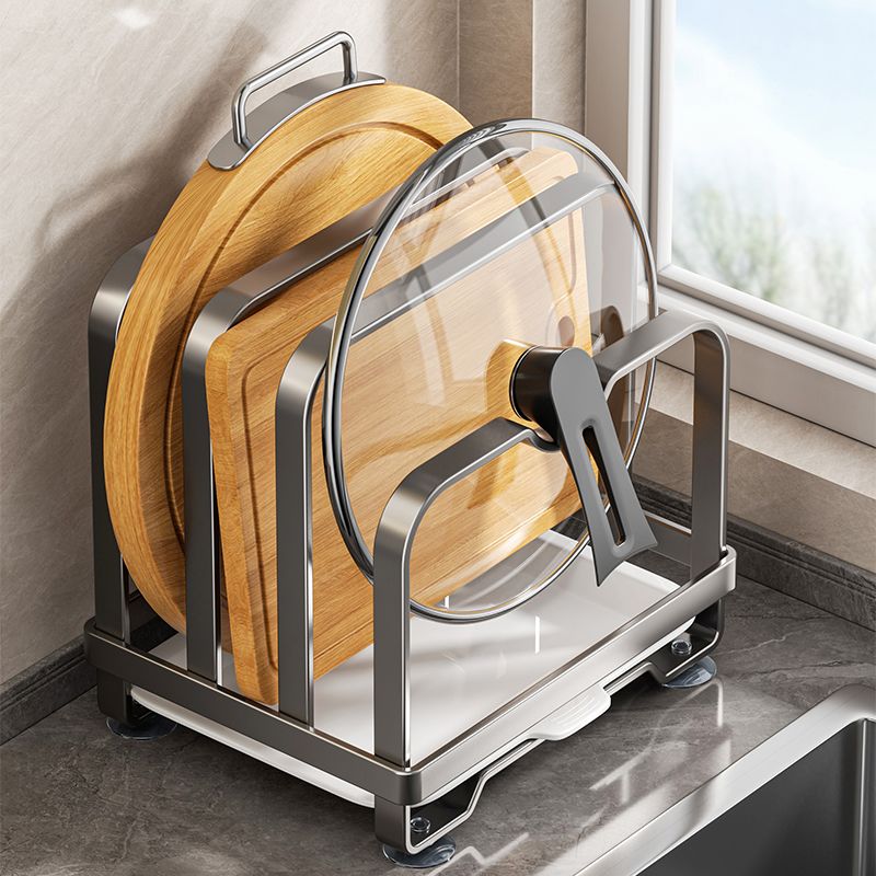 不锈钢厨房锅盖厨房置物架