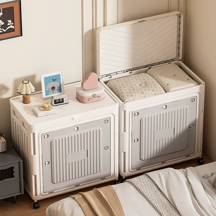 衣服收纳箱大容量超大整理箱家用翻盖带滑轮特大号衣物被子储物柜,收纳整理,收纳箱,淘宝优惠券,粉丝福利购,淘宝优惠卷