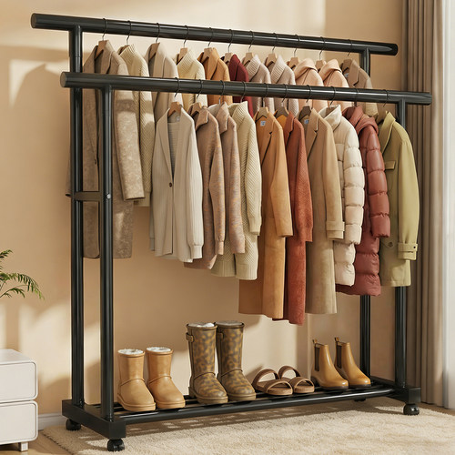 加粗加厚家用简易晾衣架挂衣架